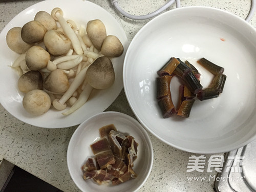 Rice Eel and Ham Soup recipe