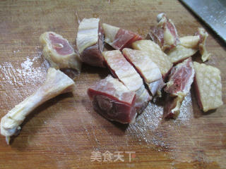 Roasted Duck Legs with Bamboo Shoots and Dried Vegetables recipe