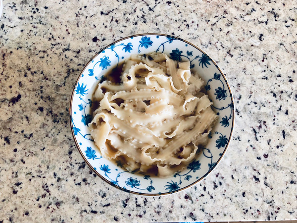 Large Bowl of Pork Fettuccine recipe