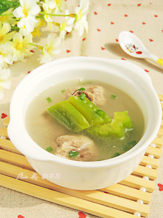 Bitter Gourd Pork Ribs Soup recipe