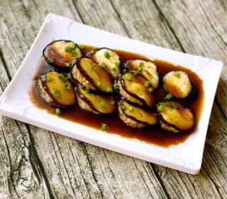 Steamed Eggplant Box with Oyster Sauce recipe