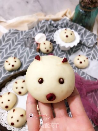 Cute Pig Mantou recipe