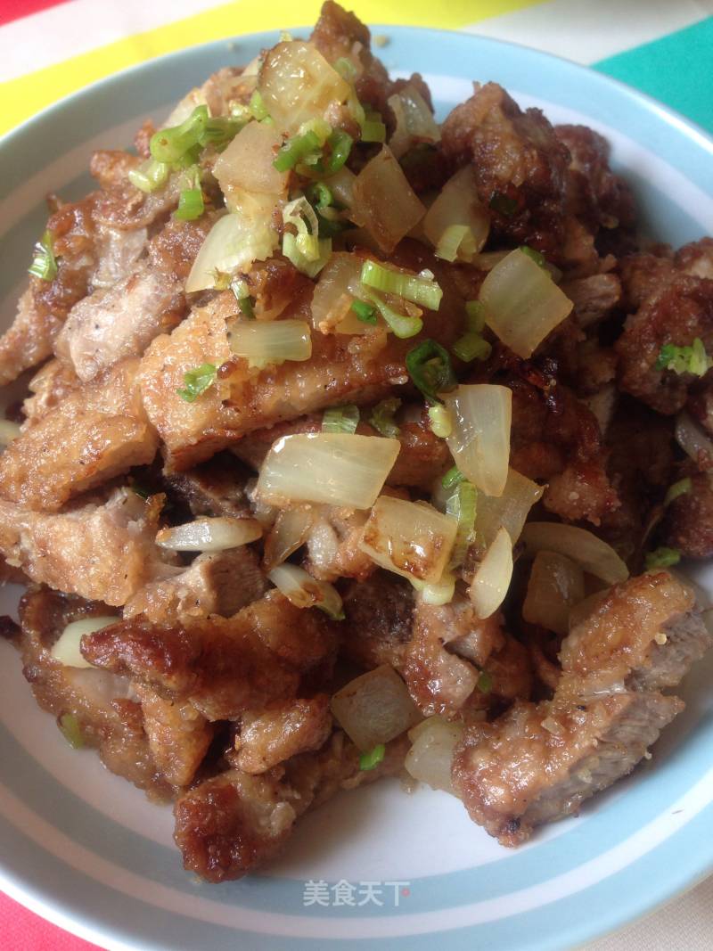 Salt and Pepper Pork Chop recipe