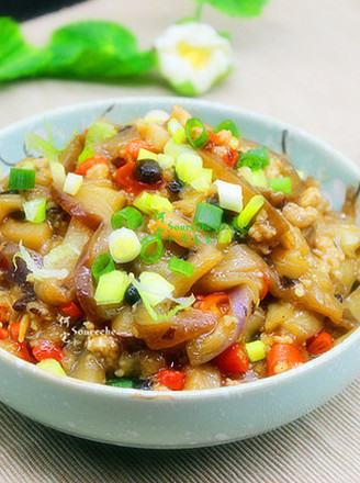 Eggplant with Minced Pork in Tempeh recipe