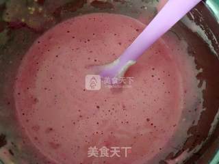 #新良第一节烤大赛#flaming Red Fruit Quinoa Sponge Cake recipe