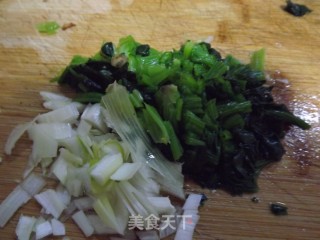 Spinach Minced Meat Custard recipe