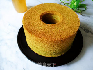 Spinach Juice Chiffon recipe