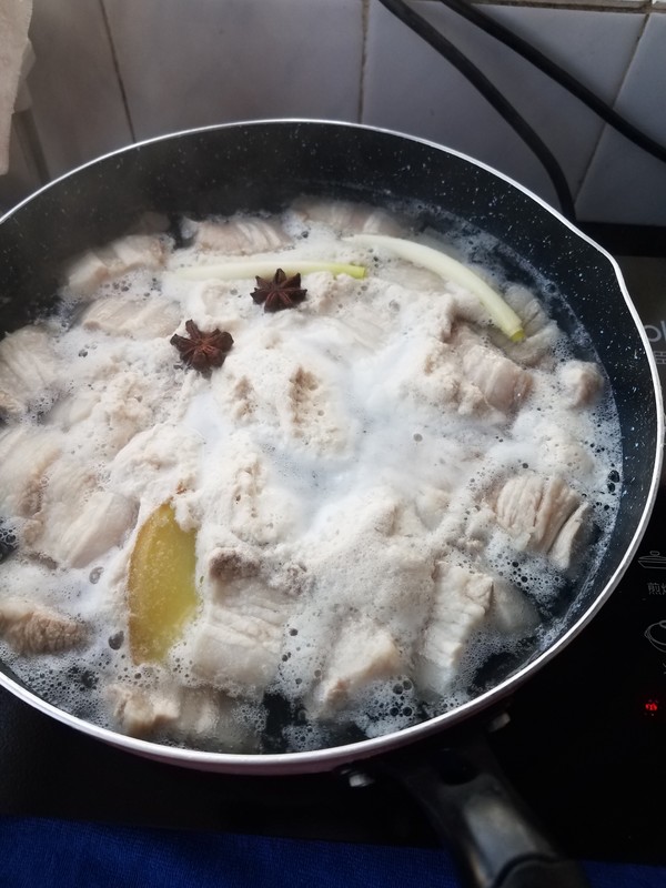 Teriyaki Pork Belly Tofu in Clay Pot recipe