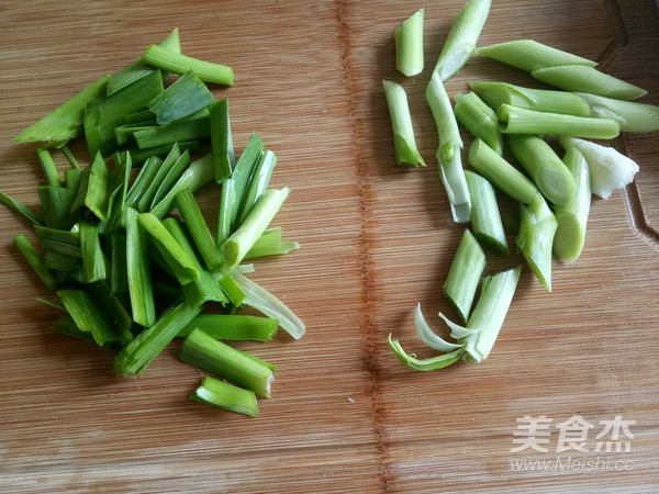 Stir-fried Squid Mustard recipe