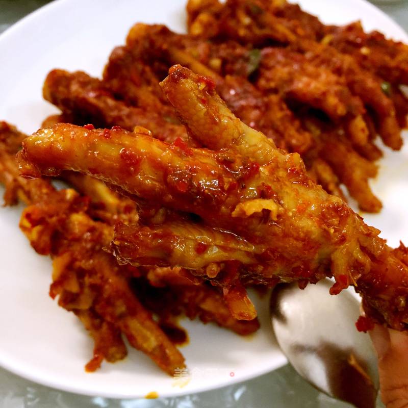 Cumin Spicy Chicken Feet recipe