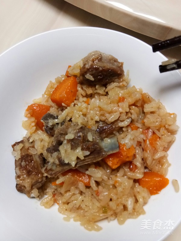 Lamb Chops Hand Pilaf recipe