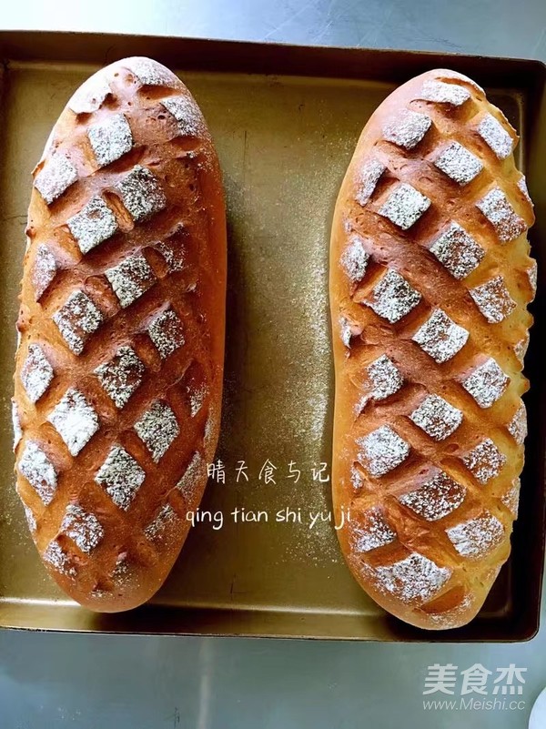 Red Bean Brown Sugar Soft European Bread! recipe