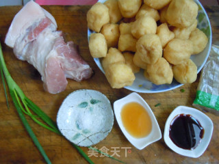 The Transformation of Fried Tofu---dried Tofu Fried Pork recipe