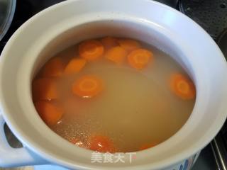 Yam Carrot Chicken Feet Soup recipe