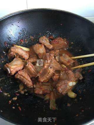 Korean Spicy Sauce Pork Ribs recipe