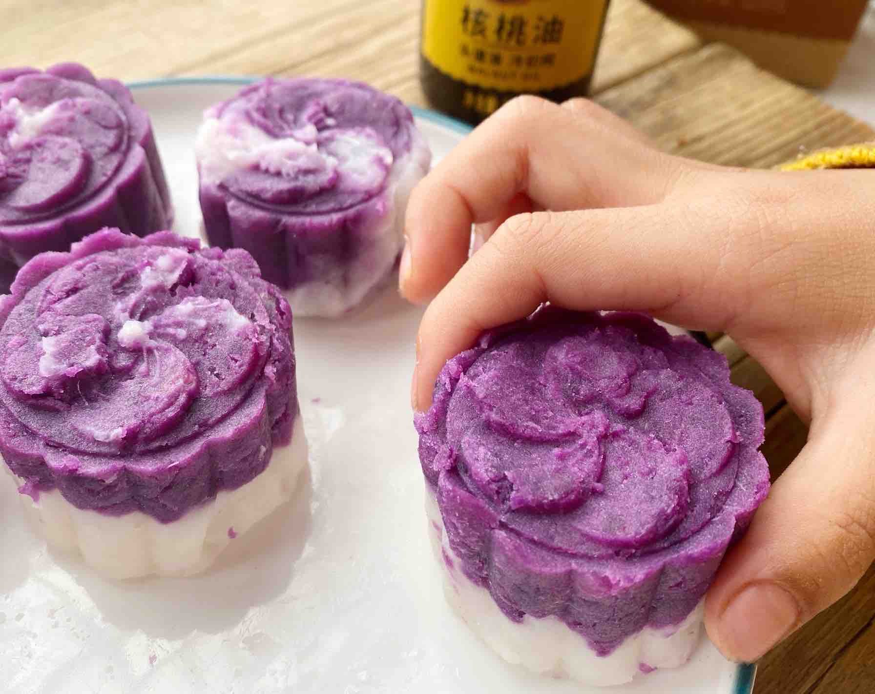 Purple Sweet Potato Cake recipe