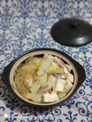 Tofu Stewed with Cabbage recipe