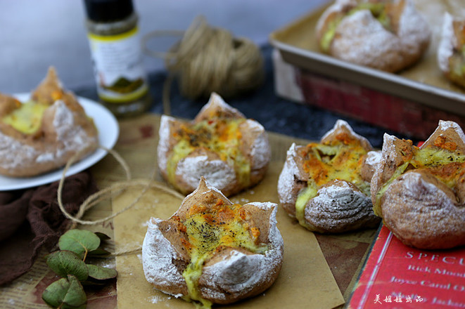 Whole Wheat Cheese Rock Lava Bread recipe