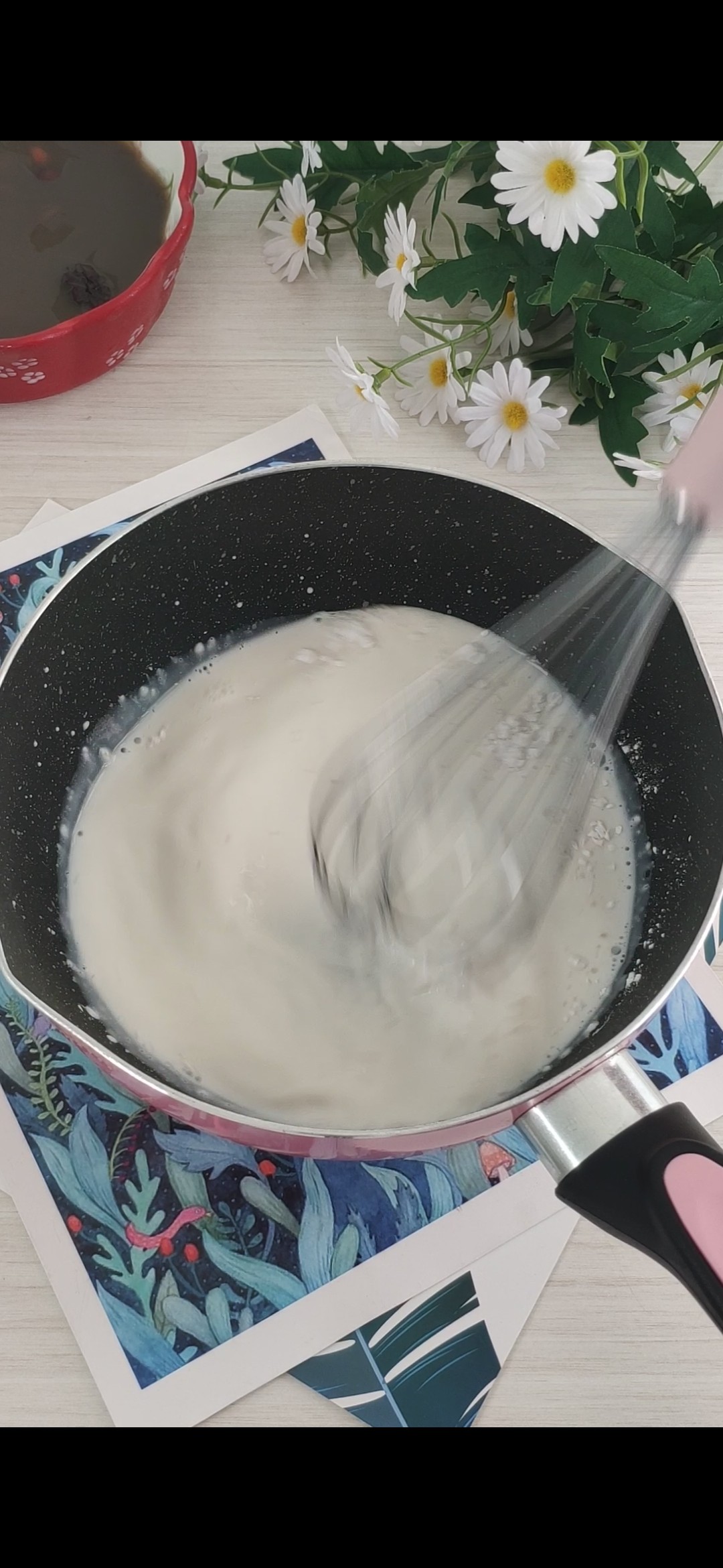 Fresh Milk Mochi recipe