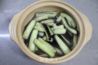 Eggplant Claypot with Minced Meat recipe