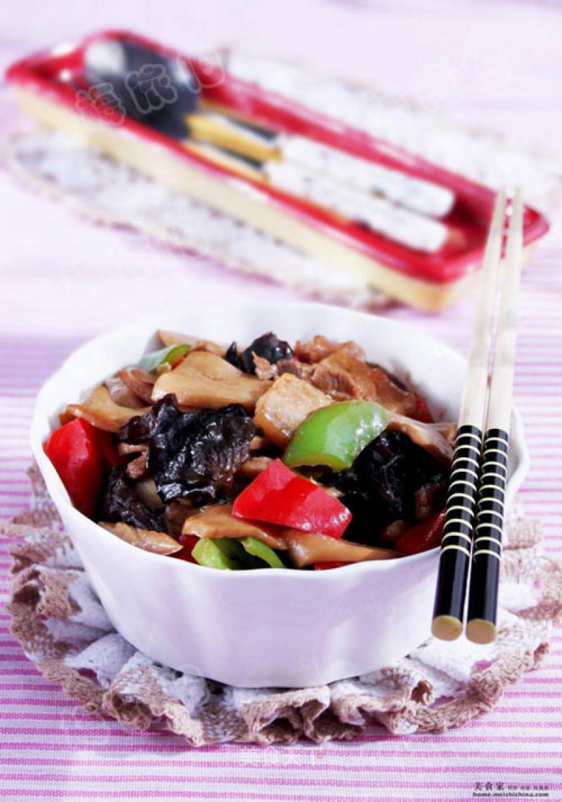 Pleurotus Eryngii in Oyster Sauce recipe