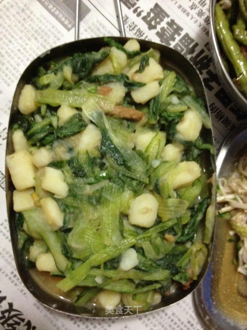 Potatoes and Chinese Cabbage recipe