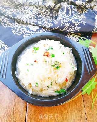 Stir-fried Shredded White Radish recipe