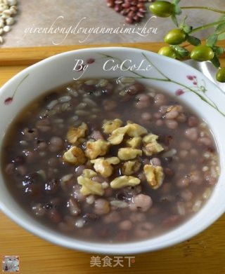 Private Vegetable Recipe-coix Seed, Red Bean, Oatmeal and Rice Porridge recipe