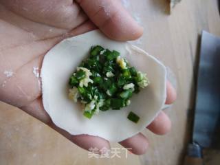 Leek and Egg Dumplings recipe