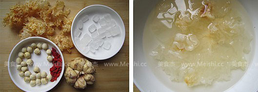 Tremella Lily and Lotus Seed Pulp recipe