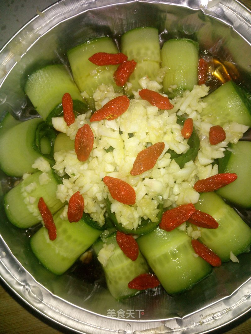 Garlic Cucumber recipe