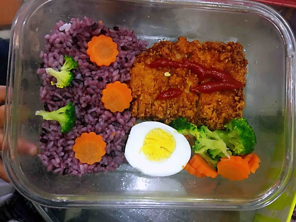 Easy to Learn Pork Cutlet Bento that Kids Love recipe