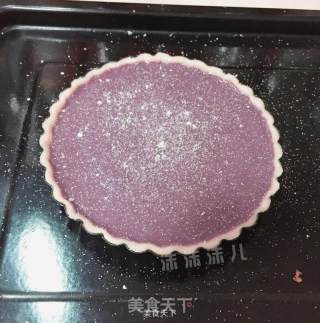 Coconut Milk Purple Potato Pie recipe