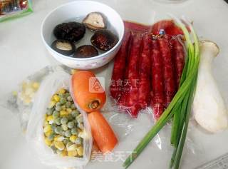 Delicious Temptation-cantonese Style Sausage Claypot Rice recipe