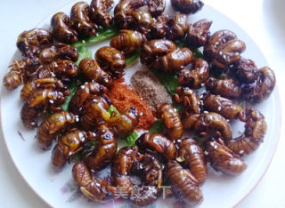 Fried Golden Cicada's Easiest Holiday Dish Deep-fried Zhi Hou recipe