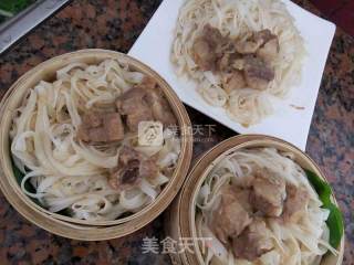 Steamed Hor Fun with Pork Ribs recipe