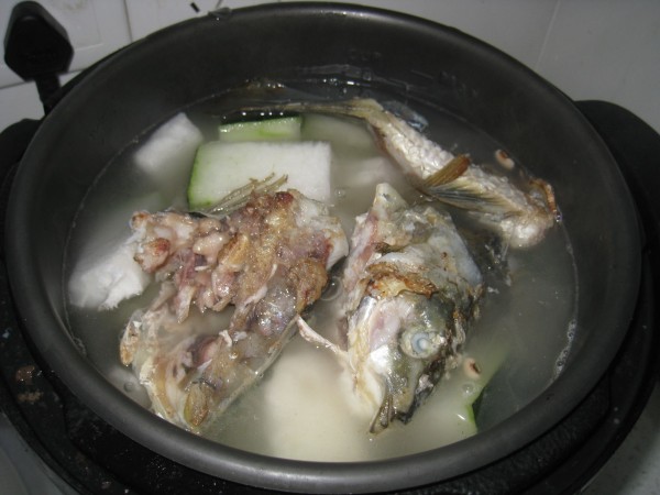 Carp and Winter Melon Soup recipe