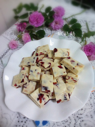 Cranberry Peanut Nougat recipe