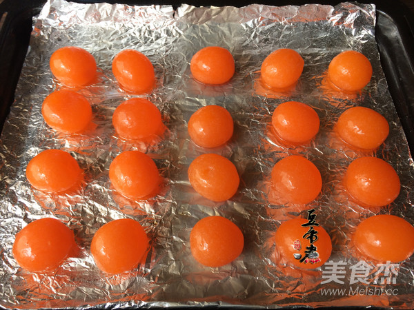 Red Bean Paste Egg Yolk Crisp recipe