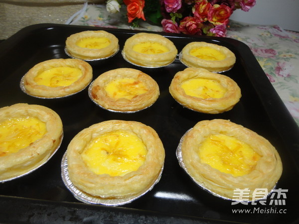 Lime Egg Tart recipe