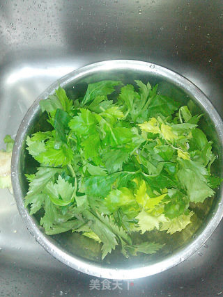 Celery Leaf Salad recipe