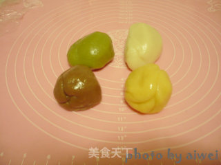 Four-color Jujube Snowy Mooncake recipe