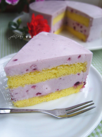 Blueberry Mousse Cake recipe