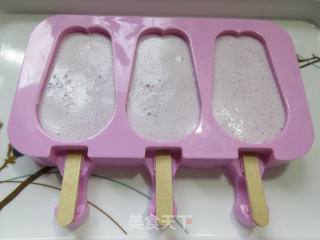 Milk Purple Sweet Potato Pops recipe
