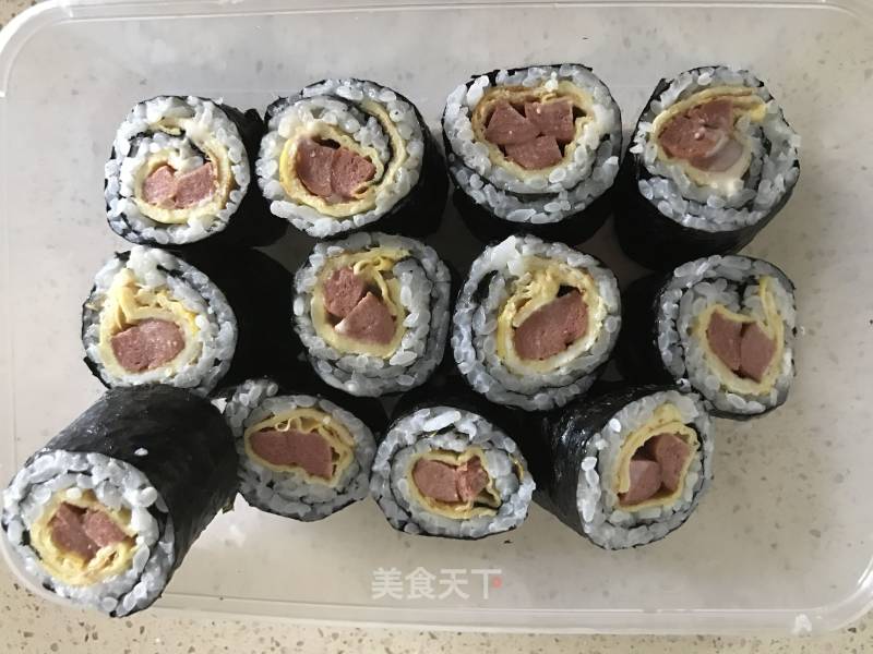 Home-cooked Sushi recipe