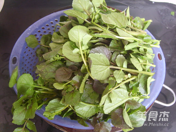 Pork Bone Pot Watercress recipe