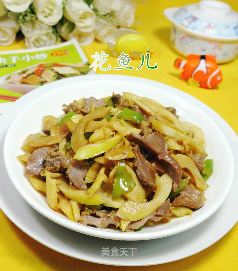 Stir-fried Lebanese with Hot Pepper Chicken Gizzards