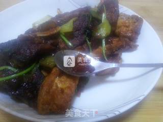 Stir-fried Tofu with Peach Gum recipe