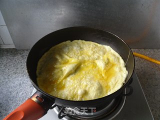 Fried Melon Slices with Egg recipe