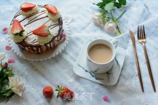 # Fourth Baking Contest and is Love to Eat Festival#chocolate Strawberry Mousse recipe